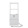 Nightstands Set of 2, with Charging Station, Smart Nightstand with Night Light, Modern Night Stand with Bookshelf, Bedside Tables for Bedroom - 2 of 4