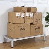 Aluminum Dunnage Rack  Weight Capacity Off-Floor Storage Shelf for Grocery Stores & Kitchens - 3 of 4