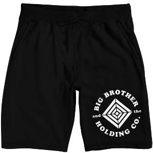 Big Brother & the Holding Company Big Brother Men's Black Lounge Shorts - 1 of 3