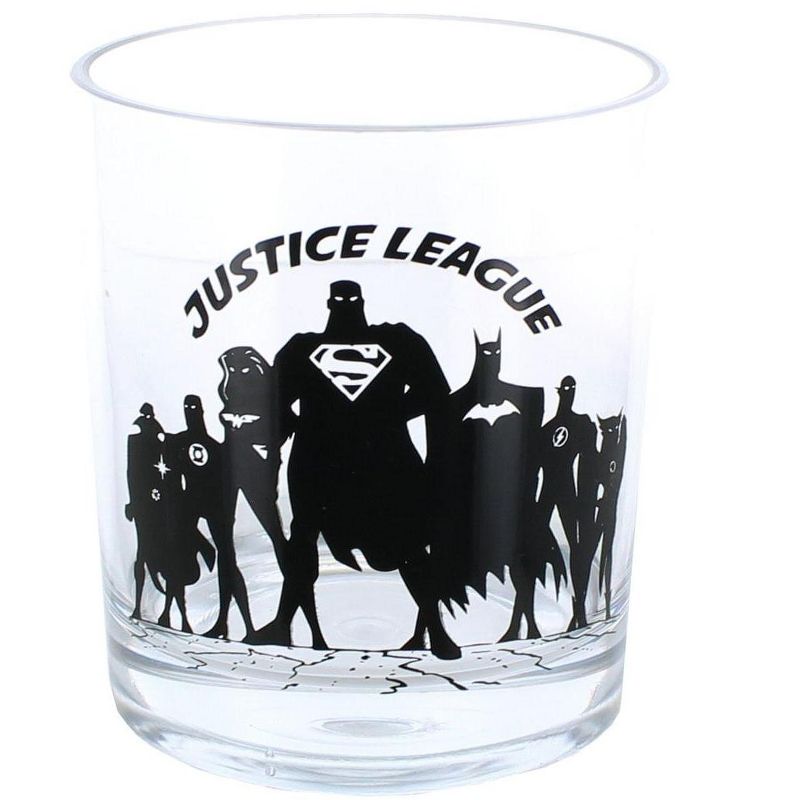 Nerd Block DC Comics Justice League Whiskey Tumbler, 1 of 2