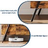 47" Modern TV Stand with 2 Drawers, Adjustable Shelves, U-Shaped Metal Legs, Farmhouse Entertainment Center - 2 of 4