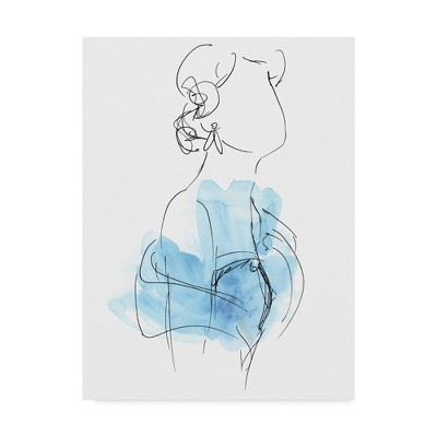 35" x 47" Fashion Splash Ii by June Erica Vess - Trademark Fine Art