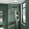 FUFU&GAGA Complete Bathroom Shower System:LED Display,Multi - Function with Multiple Spray Modes - 2 of 4