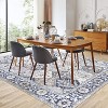 Coucheta Area Rug Washable Non-Slip Vintage Floral Carpet for Living Room Kitchen Bedroom, Multi-Color & Size - 3 of 4