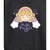 Women's - Polly Pocket - Polly Pocket Rainbow Hearts Lightweight French Terry Wide Neck Long Sleeve Shirt - 2 of 4