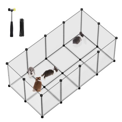 Pet pen with floor best sale