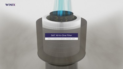 Winix T830 Blue HEPA Air Purifier with Smart Wi-Fi