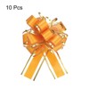 Unique Bargains Christmas Wedding Gift Wrapping Large Pull Bow 10 Pcs - 3 of 4