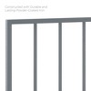 Modway Tatum King Metal Headboard - Height Adjustable Powder-Coated Iron Frame Headboard with Industrial Design - 3 of 4