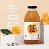 Just Ice Tea Organic Honey Green Tea – 16 oz Glass Bottles (12-Pack) – Unsweetened Brewed Tea with Organic Ingredients – No Sugar, No Junk, Just Tea - 4 of 4