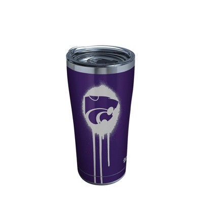 NCAA Kansas State Wildcats 20oz Graffiti Stainless Steel Tumbler