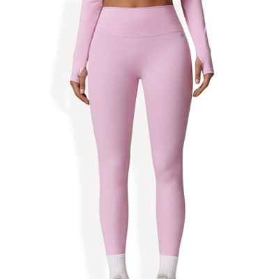 Anna-Kaci Active Women's High-Waisted Ribbed Fitness Leggings