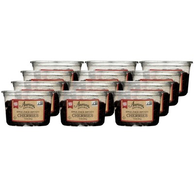 Photo 1 of Aurora Products Apple Juice Infused Cherries - Case of 12/10 oz