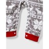 PATPAT Christmas Family Matching Letters Embroidered Long-sleeve Hooded Fleece Pajamas Sets with Christmas Socks White - 4 of 4