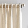 95"x50" Peri Home 2pk 100% Linen 95" Back Tab Curtain Panel - 2 of 4