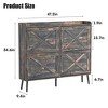 Large Shoe Storage Cabinet with 4 Flip Drawers - 4 of 4