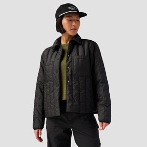 Backcountry, Oakbury Synthetic Quilted Shirt Jacket  - Women's, Black, L - 1 of 1