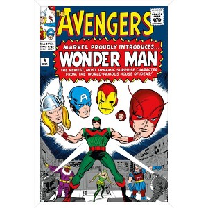 Trends International Marvel Comics Avengers - Avengers #9 Framed Wall Poster Prints - 1 of 4