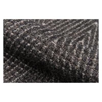 Como Charcoal Geometric 2' x 3' Synthetic Indoor/Outdoor Rug