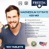 Freeda Magnesium Citrate 400mg – Vegan, Kosher Magnesium Supplement – Gentle, Easy-to-Swallow Tablets for Daily Use - 2 of 4