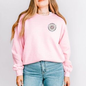 S.W.Smiley Plant Dreams Grow Joy - Women's Graphic Sweatshirt - 1 of 4