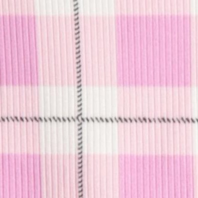 brushed pink plaid