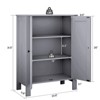 Hyleory 3-Tier Storage Side Cabinet - Super Space-Saving Organizer for Living Room/Bedroom, Classic Design - 4 of 4