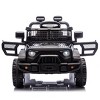 TopComfy Baby Walkers Kids Ride On Car With Parental Oversight Four Wheel Suspension Two Wheel Drive for Kids, Black, 34.65"*19.69"*10.63" - 2 of 4