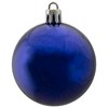 Northlight Shiny Shatterproof Christmas Ball Ornaments 3.25" (80mm) - Royal Blue - 32ct - 3 of 4
