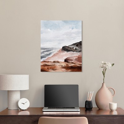 Art Remedy Coastal Landscape Gallery Wrapped Canvas, 20" x 24"