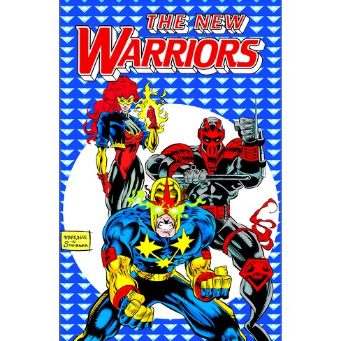 New Warriors: Nova & Night Thrasher Omnibus Chris Marrinan Cover - by  Fabian Nicieza & Marvel Various (Hardcover) - image 1 of 1