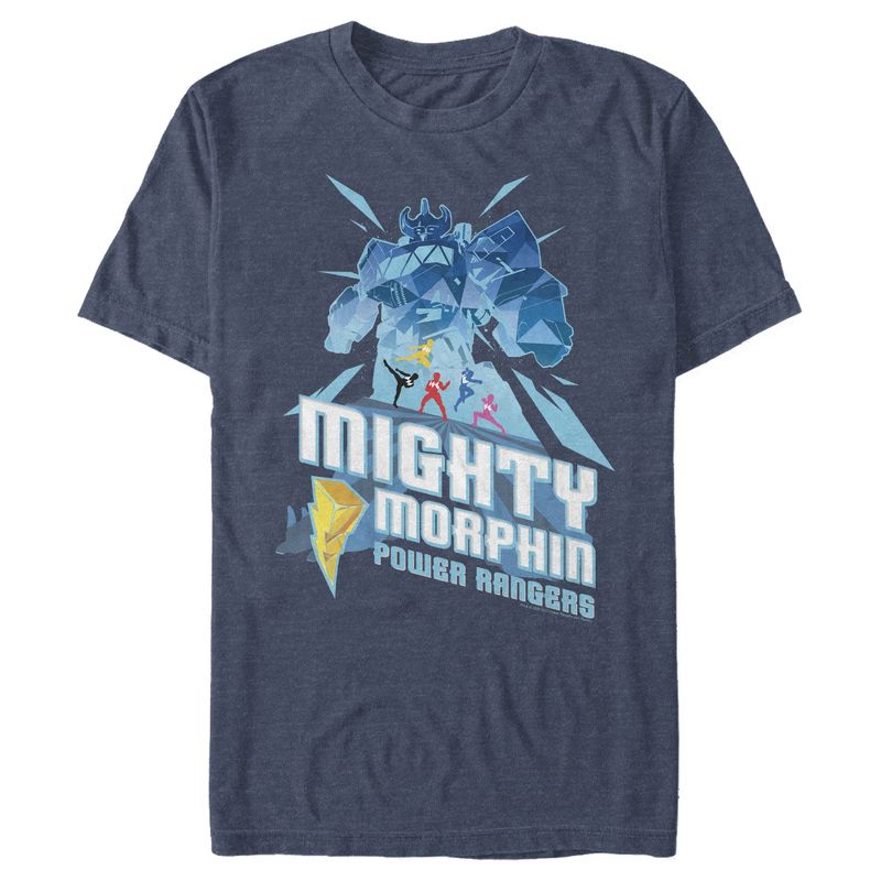 Men's Power Rangers Mighty Morphin Megazord T-Shirt, 1 of 4
