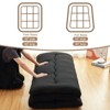 Solid Floor Futon Mattress, 3-Inch Roll-Up Japanese Futon Mattress Floor Sleeping Mat for Adults, Dorm, Apartment, Bedroom, Living Room - 4 of 4