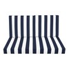 Okak Outdoor Loveseat Cushion with Waterproof Replaceable Cover, Outdoor Seat Cushions with High Resilience Foam, Patio Cushions - 2 of 4