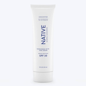 Native Mineral Sunscreen - Unscented - SPF 30 - 5 fl oz - 1 of 4