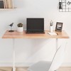 vidaXL Table Top, Light Brown 39.4"x19.7"x0.8" Treated Solid Wood Oak Live Edge - 2 of 4