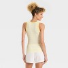 Women's Slim Fit Ribbed Tank Top - A New Day™ - 2 of 3