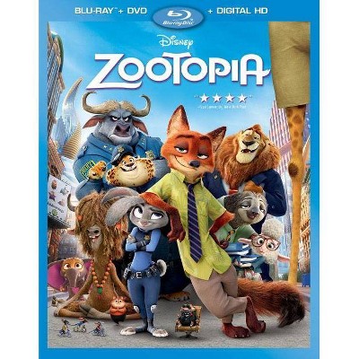 Zootopia (Blu-ray + DVD + Digital)