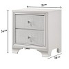 CAVINAS Dresser for Bedroom,Dressers & Chest of Drawers with 2/5 Drawer and Faux Crystal Diamond Pull for Living Room,Entryway - 3 of 4