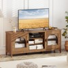 Tangkula Farmhouse TV Stand for TVs up to 65" Modern Vintage TV Cabinet for Living Room - 4 of 4