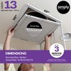 Simply Air Filter, MERV 13, 24 Pack, Furnace Air Filter for HVAC - 2 of 4
