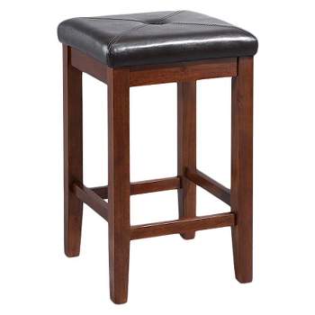 Set of 2 24" Square Counter Height Barstools - Crosley