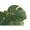 NicBex Artificial Plant Set of 2 13" Tall Artificial Monstera with Black Pot, Room Decor for Home Office Foyer Porch - 3 of 4