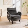 GDFStudio Pira Modern Boucle Upholstered Armchair with Side Storage Pocket - 2 of 4