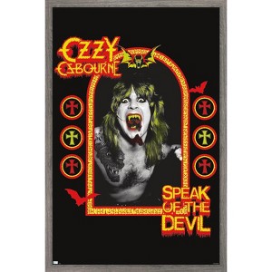 Trends International Ozzy Osbourne - Speak Of The Devil Framed Wall Poster Prints - 1 of 4