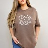 Simply Sage Market Women's Texas Wild West Short Sleeve Garment Dyed Tee - 2 of 3