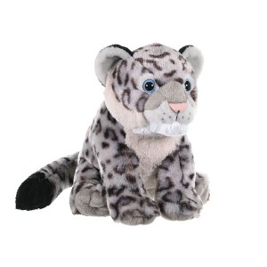 Wild Republic Cuddlekins Snow Leopard Cub Stuffed Animal, 12 Inches - 1 of 4