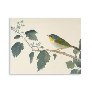 Stupell Industries Blue Bird and Leaves Wall Plaque Art, 14" x 11" - 1 of 4