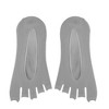 Unique Bargains Women's Breathable Nylon Split Toe Compression Socks Non Slip 6 Pairs - 4 of 4