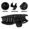Unique Bargains Women's Plastic Hair Claws 3.78"x1.85"x1.42" 1Pc - 3 of 4